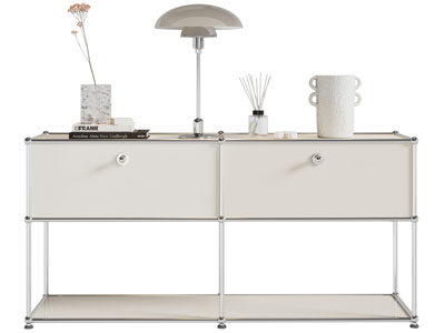 现代玄关柜、边柜、台灯