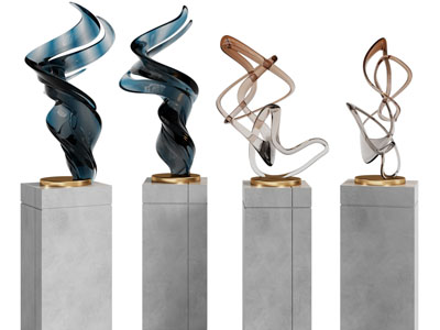 现代工艺品摆件组合