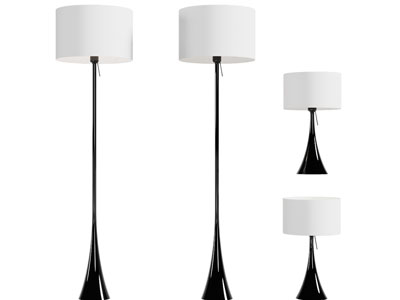 现代落地灯、台灯