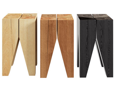 现代实木方形凳子