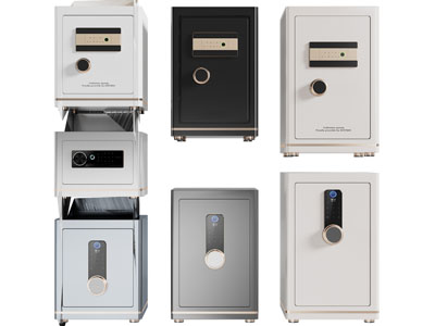 现代金属密码箱、保险箱