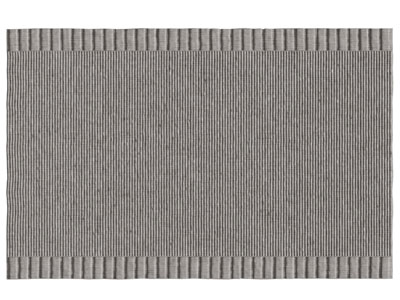 现代长方形灰色地毯3d模型 现代长方形灰色地毯