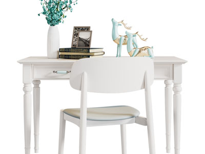 简欧书桌椅组合