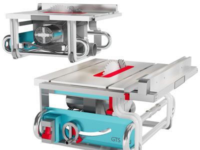 现代车床工业设备