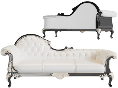 欧式雕花贵妃椅、美人榻