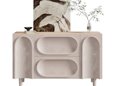 侘寂风玄关柜、边柜