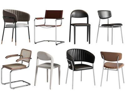 现代休闲椅子、办公椅子