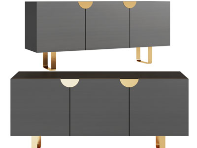 新中式玄关柜、边柜