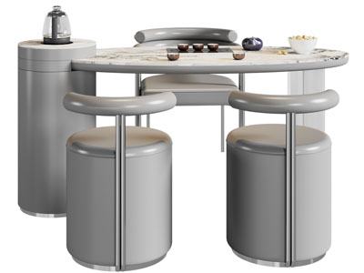 现代茶桌椅组合