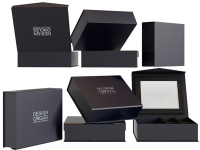 现代包装盒摆件