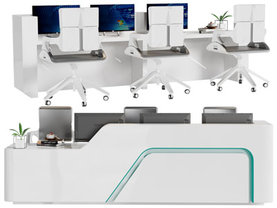 现代前台接待台