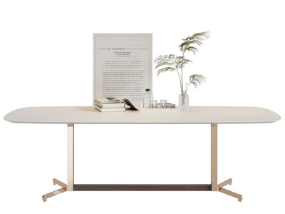 现代书籍、花瓶花卉摆件组合