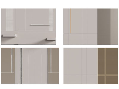 现代背景墙3d模型 现代背景墙