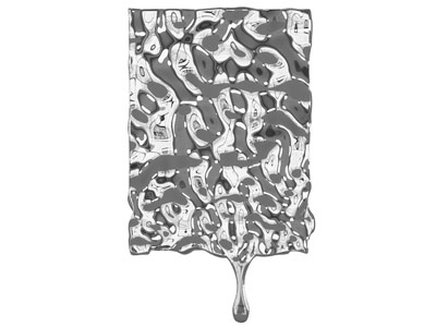 现代水纹墙饰挂件