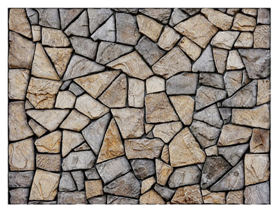 现代毛石文化石背景墙、围墙3d模型 现代毛石文化石背景墙、围墙