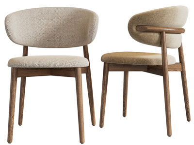 北欧休闲椅子、餐椅