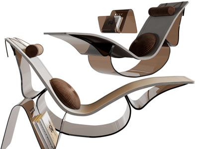 现代摇椅、躺椅