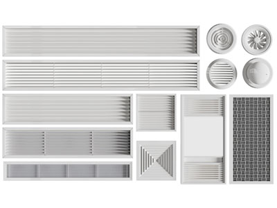 现代空调出风口