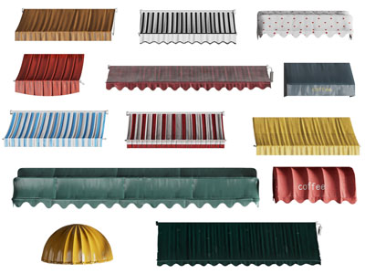 现代太阳棚、雨棚、遮阳棚