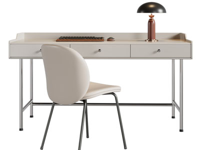 现代书桌椅组合