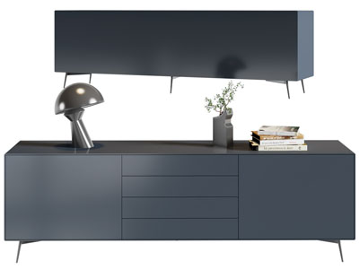 现代电视柜、装饰品摆件