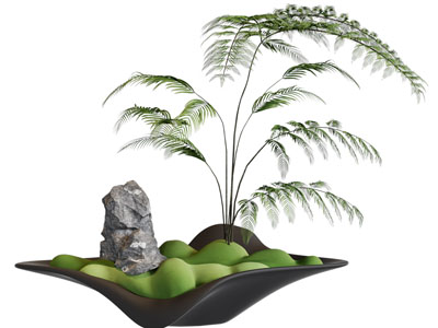 新中式盆景盆栽