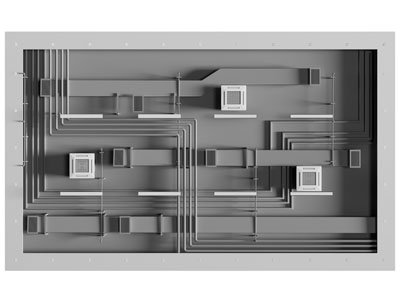 工业风loft管道天花吊顶