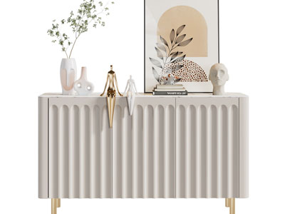 现代轻奢玄关柜、边柜