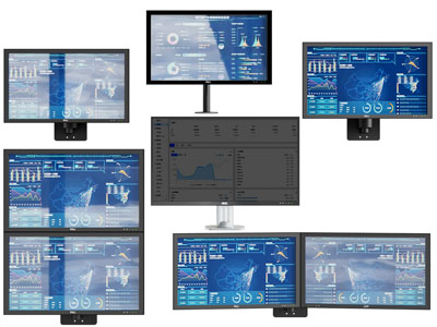 现代液晶显示屏幕