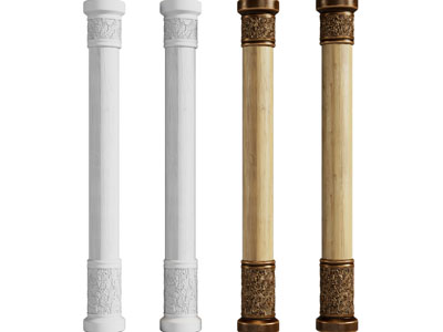 新中式柱子3d模型 新中式柱子