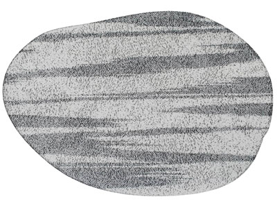 现代不规则圆形地毯3d模型 现代不规则圆形地毯