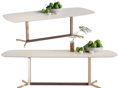 现代果盘、花瓶花卉和茶杯摆件组合