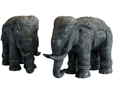 现代大象石雕、雕塑雕刻摆件3d模型 现代大象石雕、雕塑雕刻摆件
