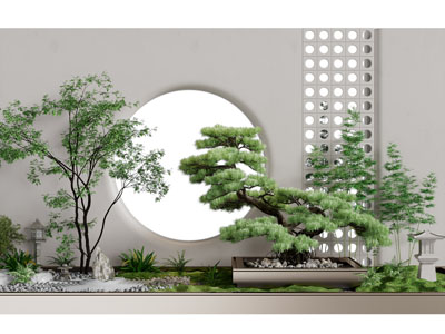 新中式景观园艺小品