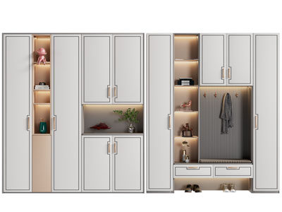 新中式玄关鞋柜