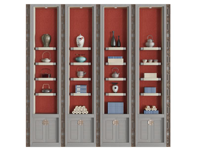 新中式装饰柜