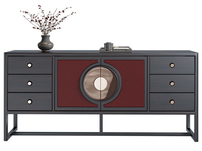 新中式玄关柜、边柜