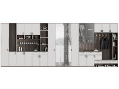 新中式玄关鞋柜