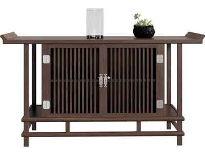 新中式玄关柜、边柜