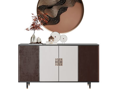 新中式玄关柜 边柜