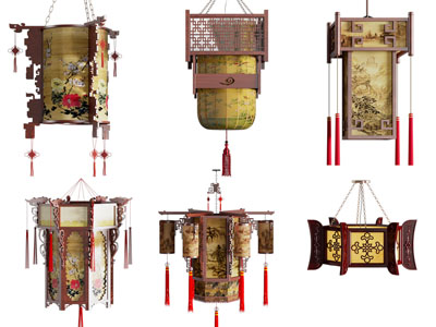 新中式灯笼吊灯