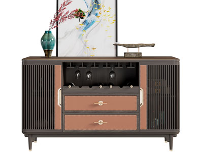 新中式玄关柜、边柜