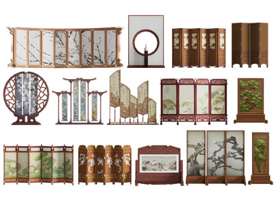 新中式屏风