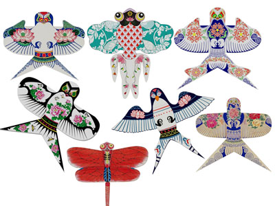 新中式动物造的风筝