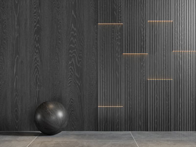现代木饰纹 护墙板 背景墙 吸音板