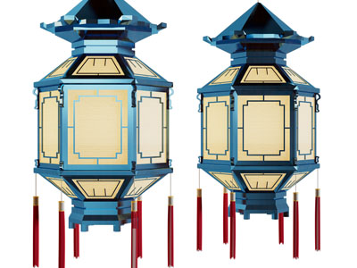 新中式灯笼吊灯