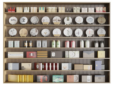 新中式茶饼 茶罐 茶叶 礼品盒