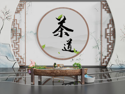 新中式茶艺茶道美陈