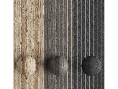 现代木纹理木饰面 护墙板