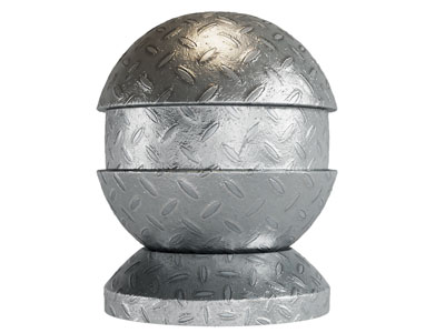 现代凹凸纹理不锈钢金属材质